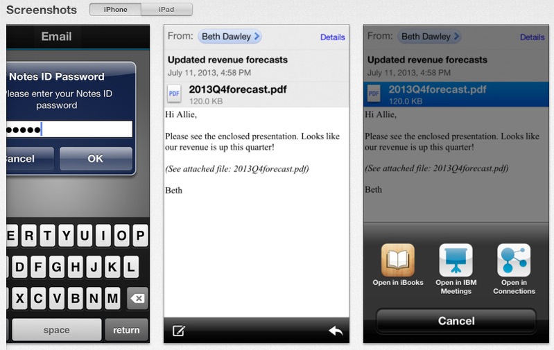 Image:New IBM Notes Traveler Companion 9.0.0.1 released - bringing three important new Features